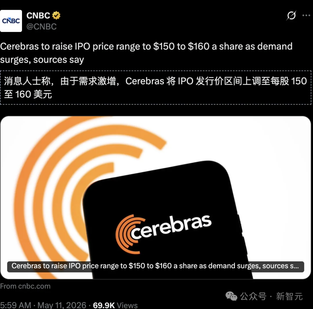 砸50亿美金:Cerebras用一张「赎身契」,闯入奥特曼众神殿