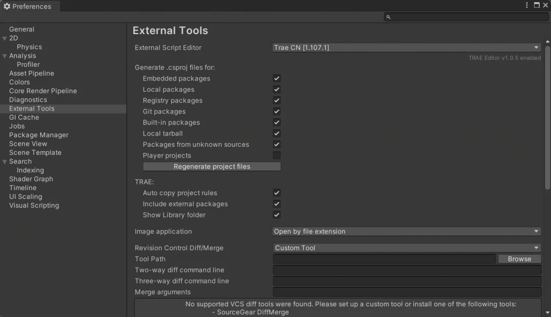TRAE Editor for Unity:让 AI 融入 Unity 开发工作流