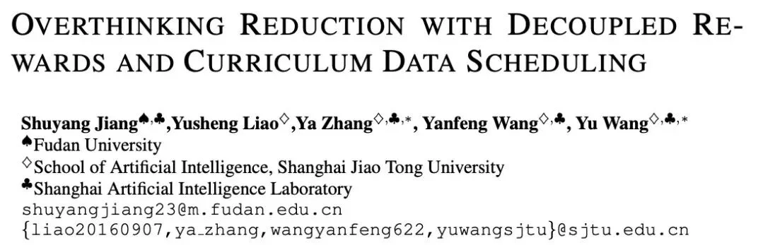 ICLR 2026 Oral|大模型总爱「想太多」? DECS从源头消除冗余思考,实现推理token减半且性能不降反升