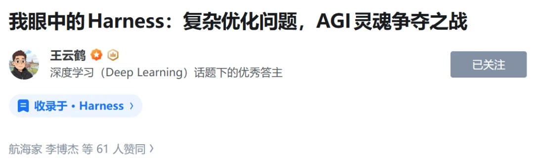 王云鹤眼中的Harness:复杂优化问题,AGI灵魂争夺之战