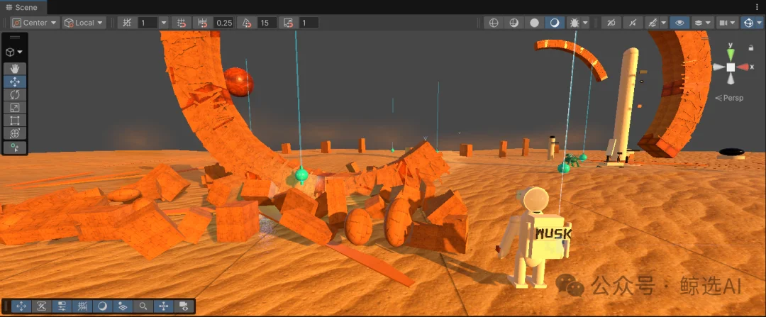 我用 Codex + Unity 6 ，做了一个「 Musk Escape Mars 」3D游戏