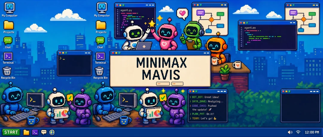 一手实测:MiniMax 全新发布 Mavis,是什么?