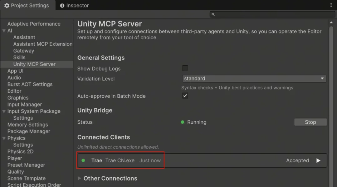 TRAE Editor for Unity:让 AI 融入 Unity 开发工作流