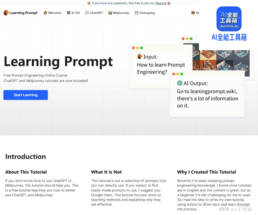 Learning Prompt