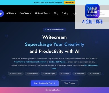 Writecream AI Content Detector