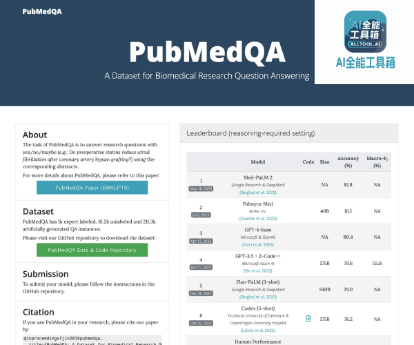 PubMedQA
