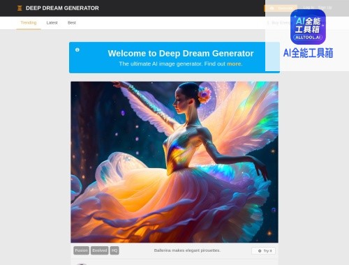 Deep Dream Generator